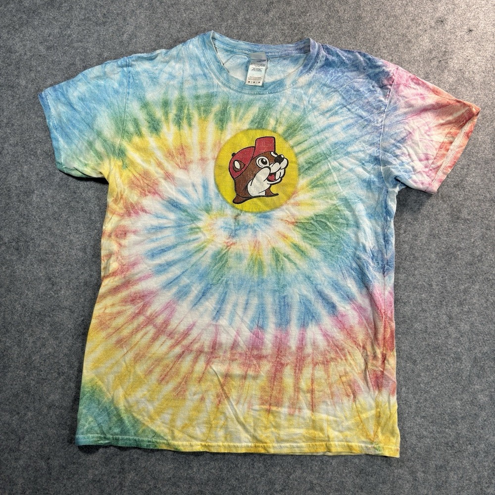 Buccees Color-tone T Shirt Women Medium Multicolor Tie Dye Cotton If lost Return